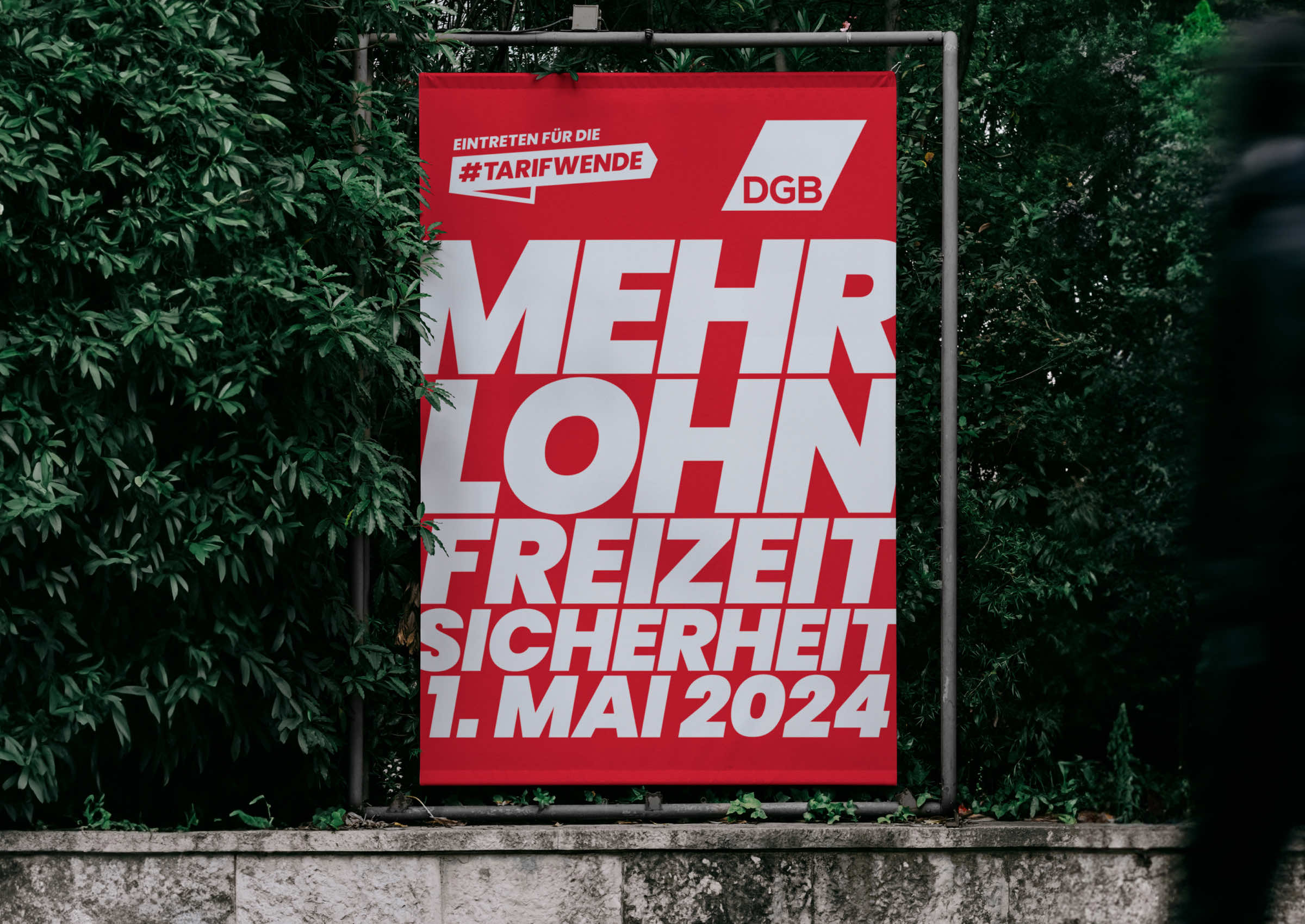 Motiv der Kampagne „Frieden beginnt bei mir“ der caritas.